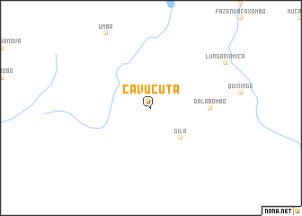 map of Cavucuta