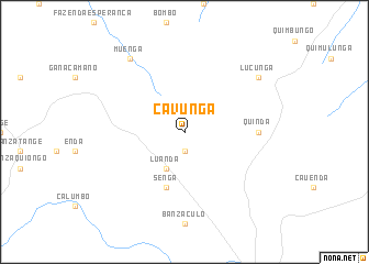 map of Cavunga