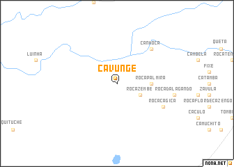 map of Cavunge