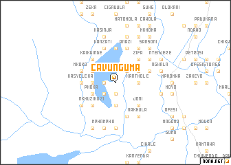 map of Cavunguma