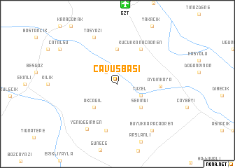 map of Çavuşbaşı