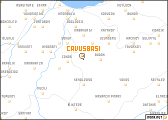 map of Çavuşbaşı