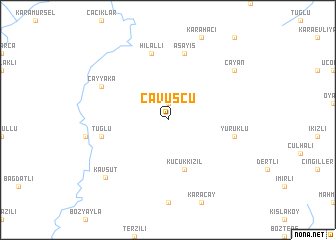 map of Çavuşçu