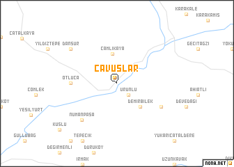 map of Çavuşlar