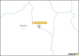 map of Cawarong