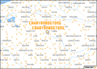 map of Cawayan Bogtong