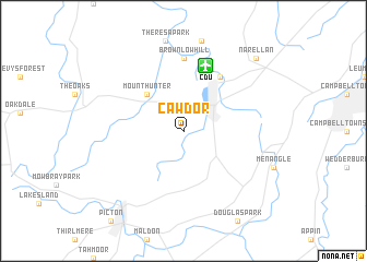 map of Cawdor