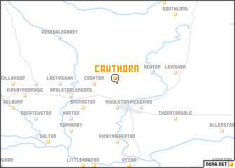 map of Cawthorn