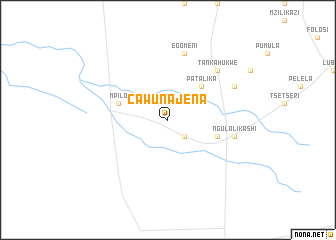 map of Cawunajena