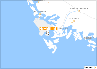 map of Caxambas