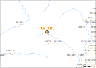 map of Ca Xeng