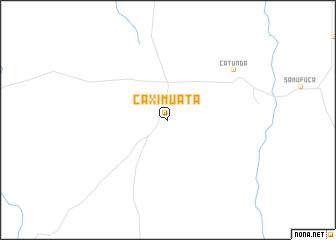 map of Caximuata