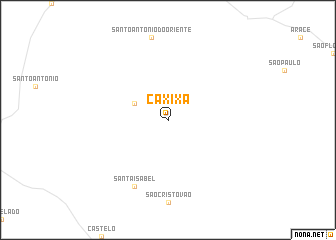 map of Caxixa