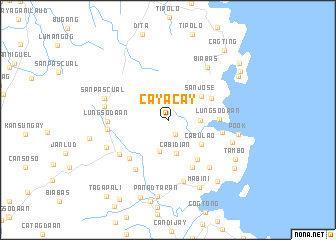 map of Cayacay