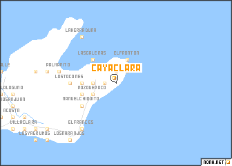 map of Caya Clara