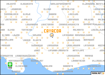 map of Cayacoa