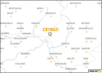 map of Çayağzı