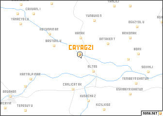 map of Çayağzı