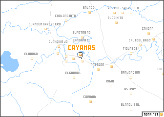 map of Cayamas