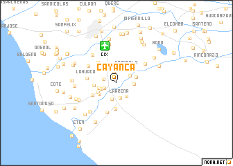 map of Cayanca