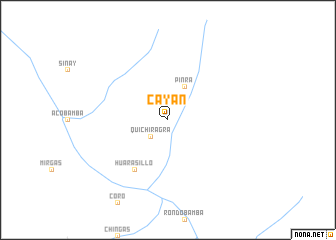 map of Cayán