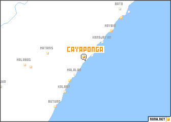 map of Cayaponga