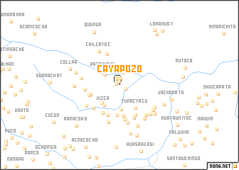 map of Cayapozo
