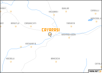 map of Çayarası