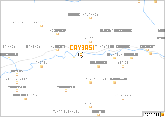 map of Çaybaşı