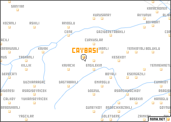 map of Çaybaşı