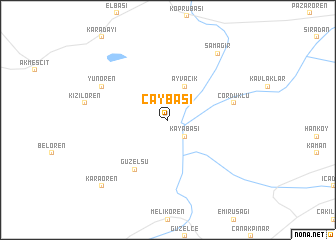 map of Çaybaşı