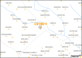 map of Çaybeyi