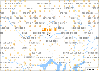 map of Cayepin