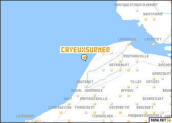 map of Cayeux-sur-Mer