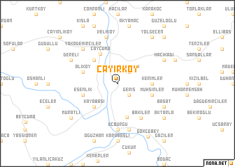 map of Çayırköy