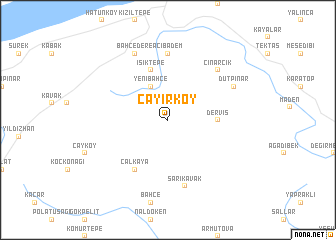 map of Çayırköy