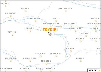 map of Çaykırı