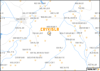 map of Çaykışla