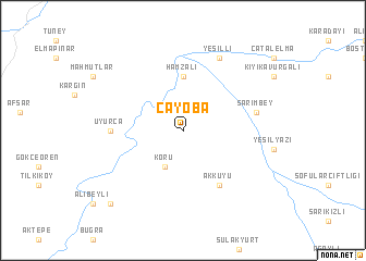 map of Çayoba