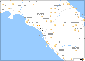 map of Cayogcog