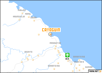 map of Cayo Güín