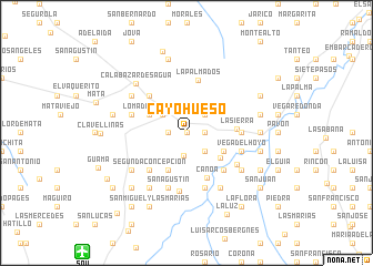 map of Cayo Hueso