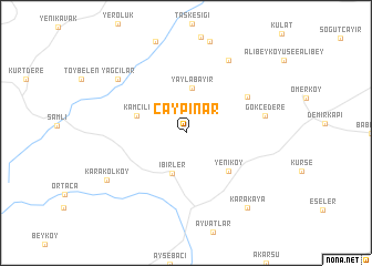 map of Çaypınar