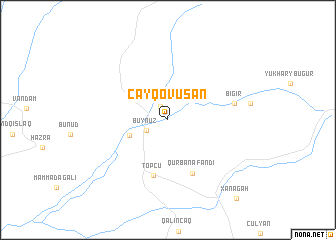map of Çayqovuşan