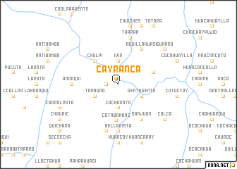 map of Cayranca