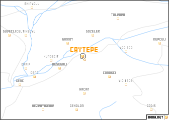 map of Çaytepe