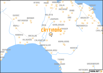 map of Caytinong