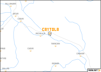 map of Caytola