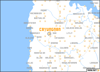 map of Cayungnan