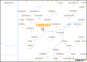 map of C. Borges